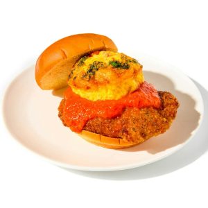 Panko-Crusted Chicken Breakfast Sandwich - Event Catering Set